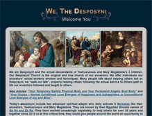 Tablet Screenshot of desposynichurch.org